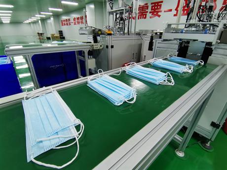 口罩生產(chǎn)無菌車間